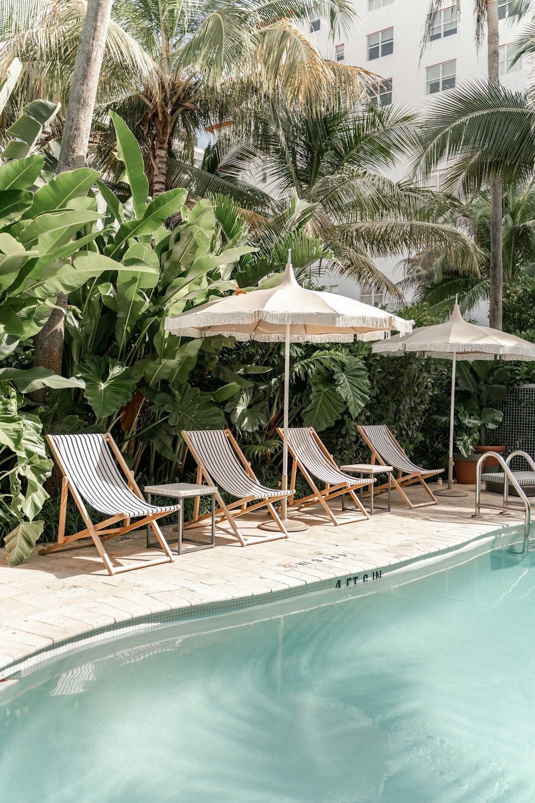 miami oceanfront villa pool