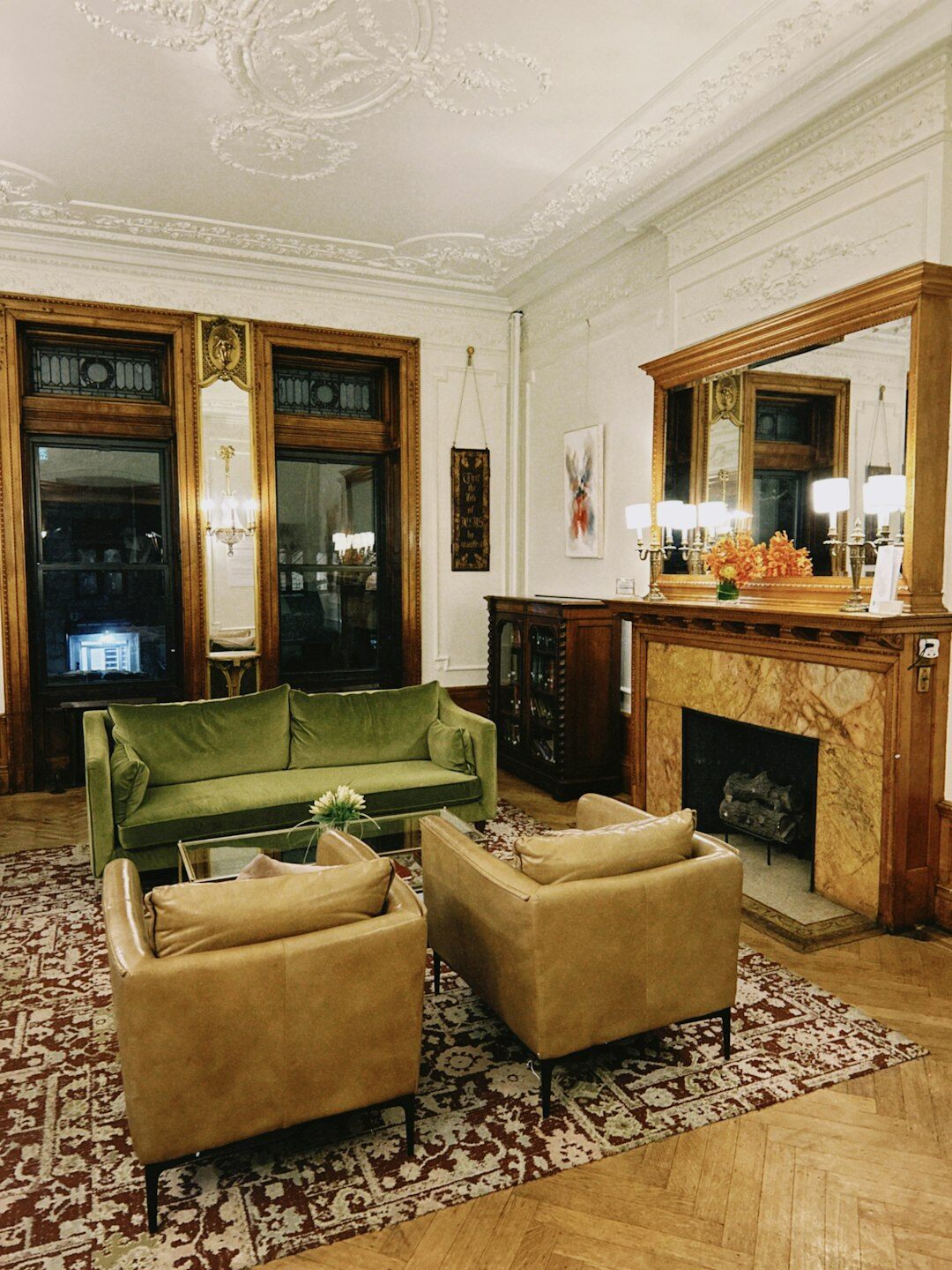 luxury french celebrity living room