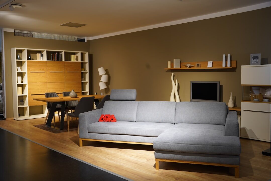designer furniture in living room
